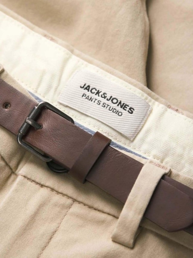 Cal��es Jack & Jones Homem Jpstadam Belted Chino Shorts Srt