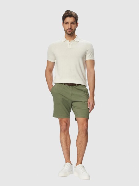 Cal��es Jack & Jones Homem Jpstadam Belted Chino Shorts Srt