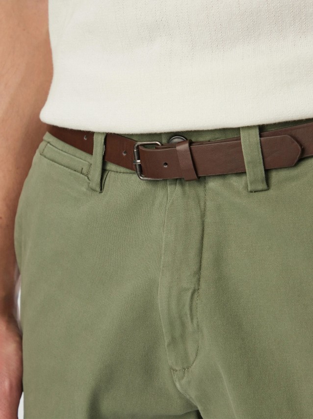 Cal��es Jack & Jones Homem Jpstadam Belted Chino Shorts Srt