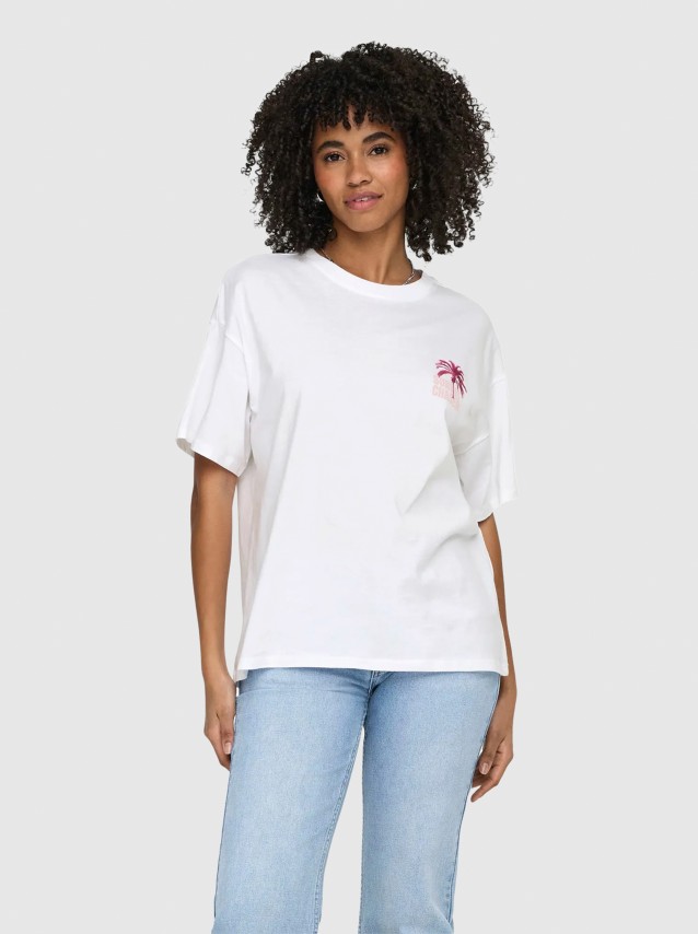 T-Shirt Only Mulher Mila