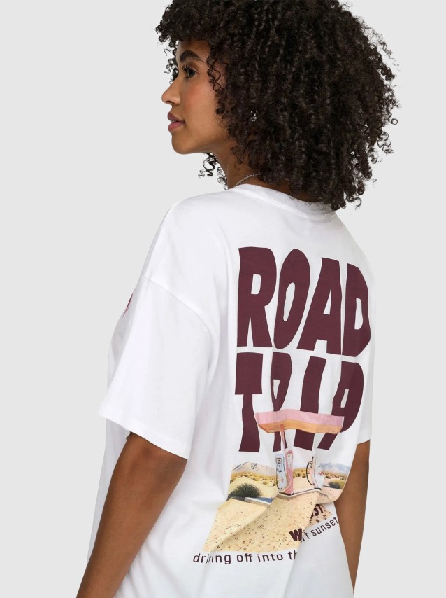 T-Shirt Only Mulher Mila