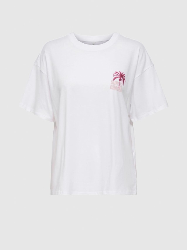 T-Shirt Only Mulher Mila
