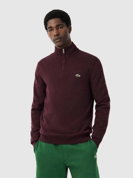 Camisola Lacoste Homem Half-Zip Sweaters Male Adult Sweater Camisola Lacoste Homem Half-Zip Sweaters Male Adult Sweater