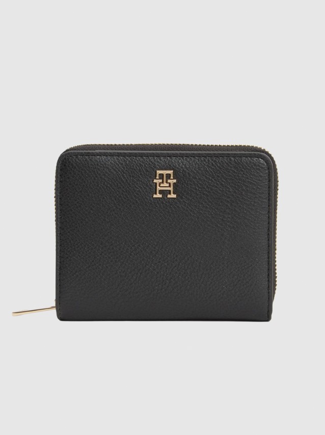 Porta Moedas Mulher Th Icon Med Za Flap Tommy Jeans