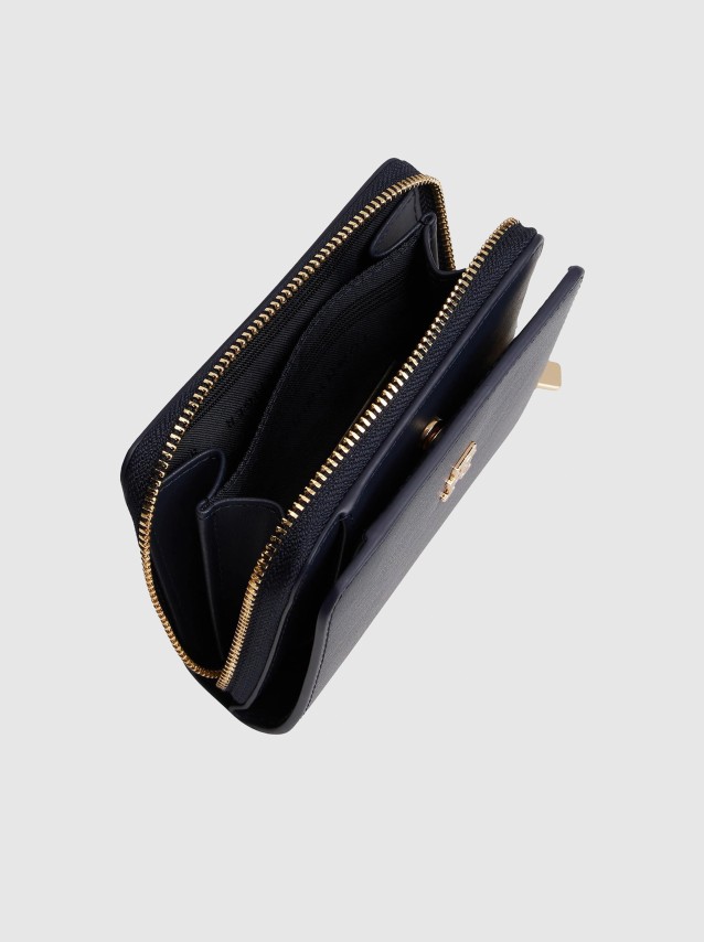 Porta Moedas Mulher Th Icon Med Za Flap Tommy Jeans
