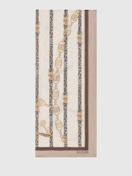 Cachecol Guess Mulher Printed Scarf 70X180 Cachecol Guess Mulher Printed Scarf 70X180