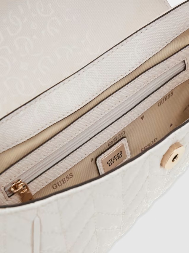 Mala Guess Mulher Stacey Convertible Xbody Flap