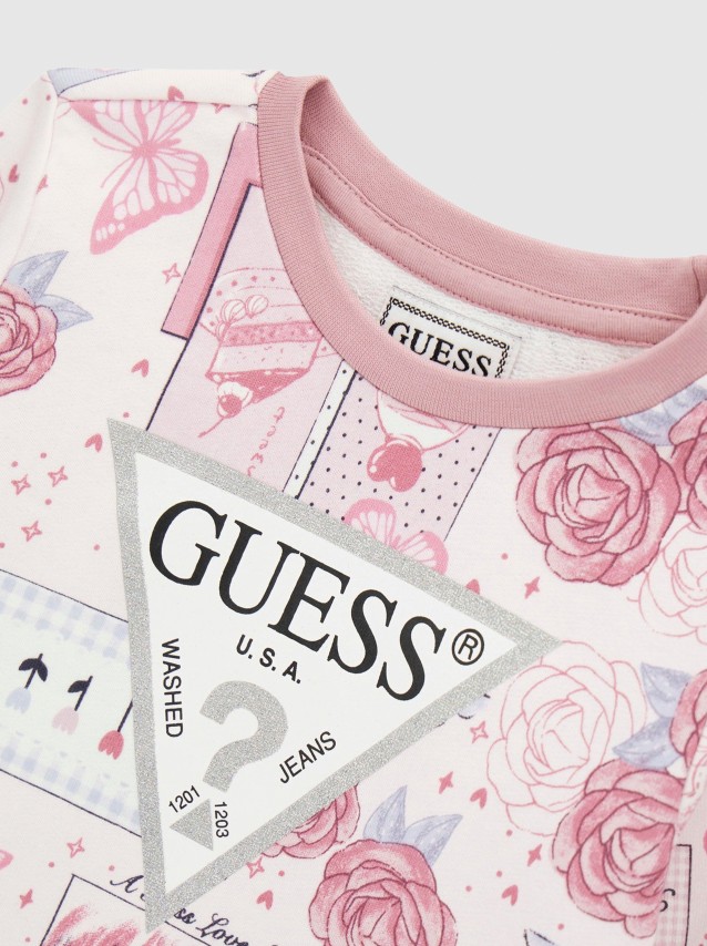 Sweatshirt Guess Menina Ls Active Top