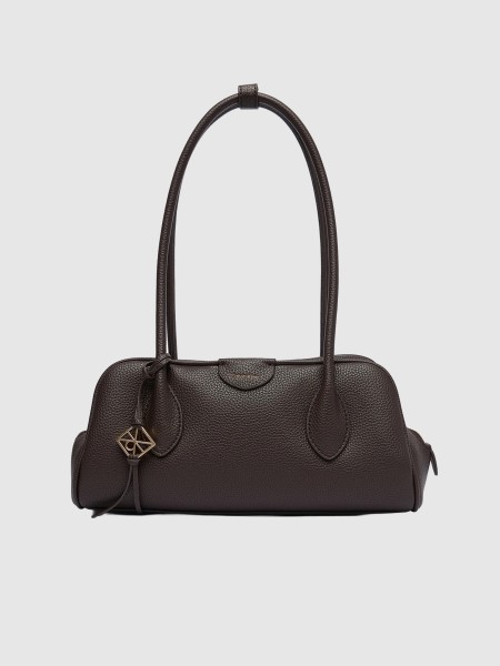 Mala Calvin Klein Mulher Emblem Trio Pebble Shoulder Bag