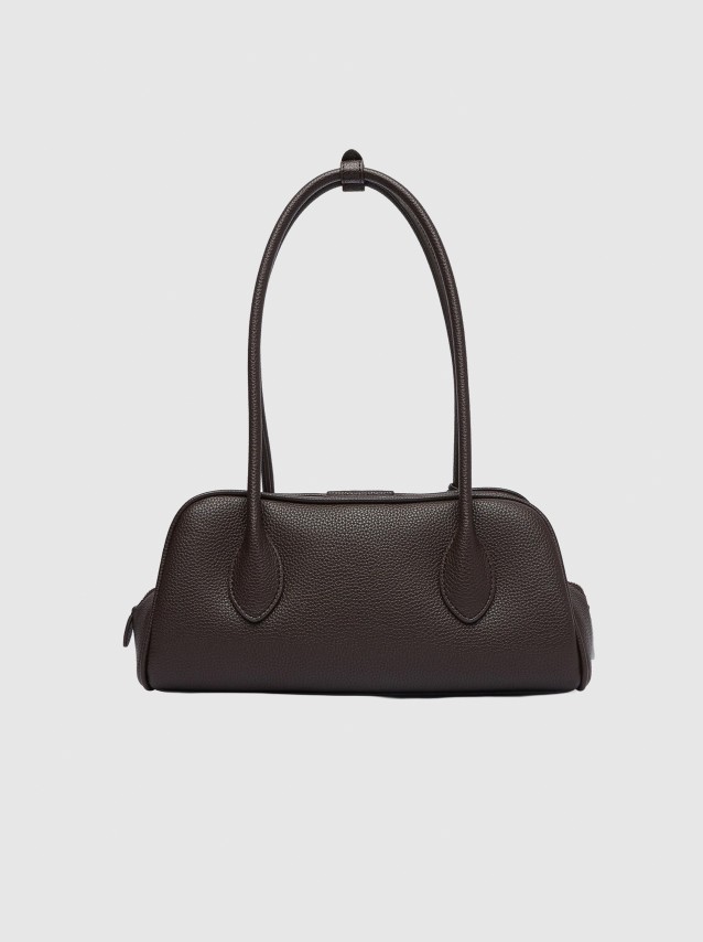 Mala Calvin Klein Mulher Emblem Trio Pebble Shoulder Bag