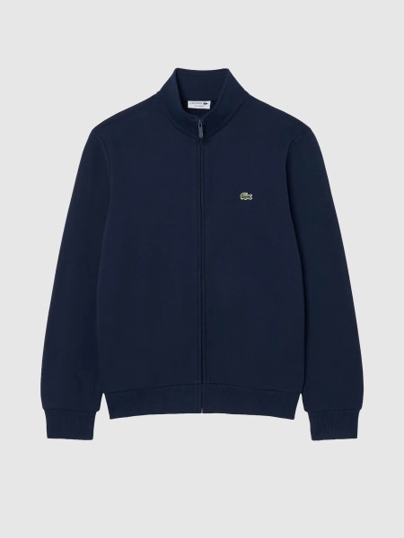 Casaco Lacoste Homem Zipped Sweatshirts Male Adult Knit Casaco Lacoste Homem Zipped Sweatshirts Male Adult Knit