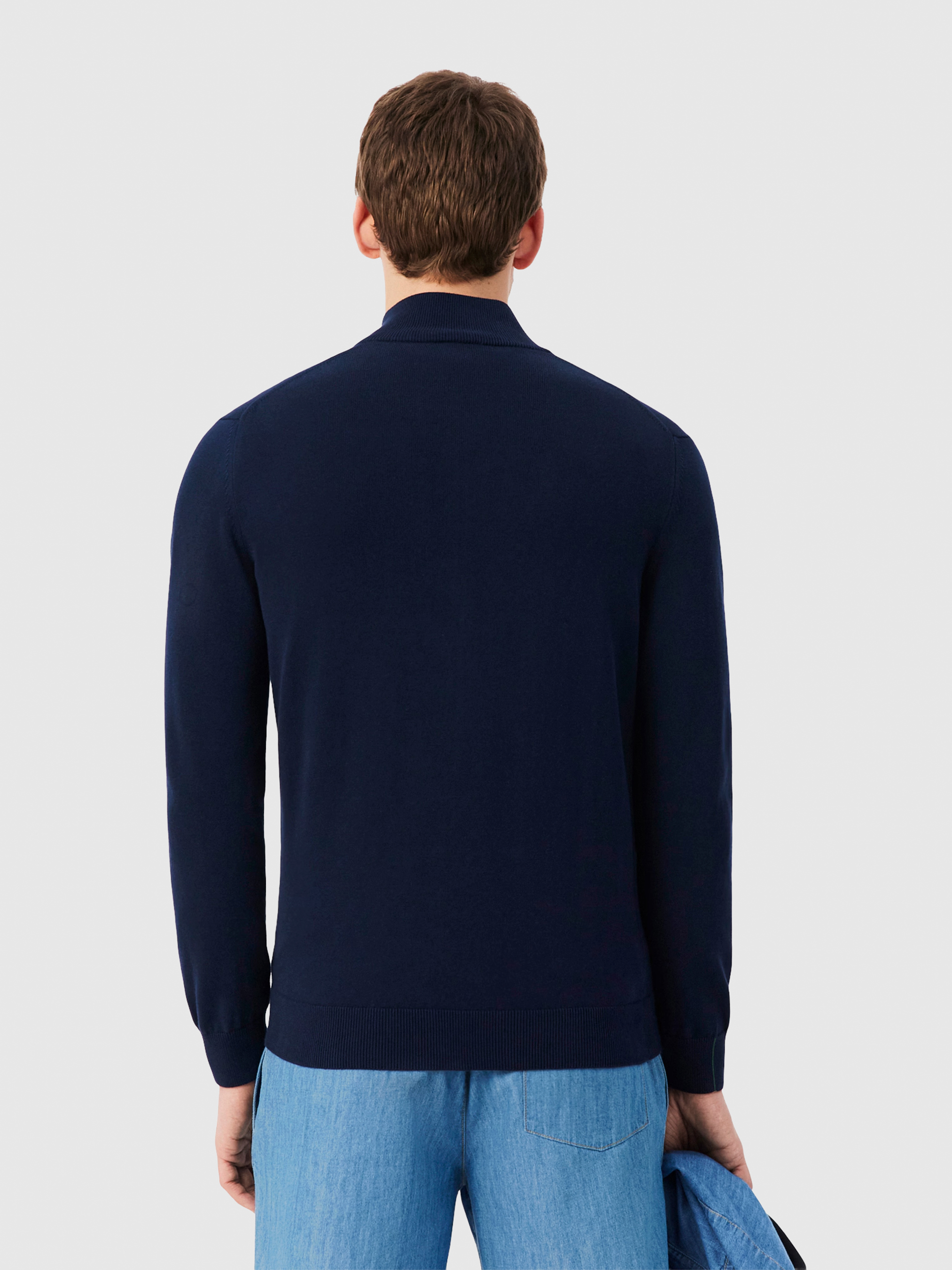 Casaco Lacoste Homem Zipped Sweatshirts Male Adult Knit