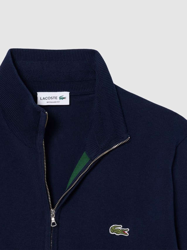 Casaco Lacoste Homem Zipped Sweatshirts Male Adult Knit