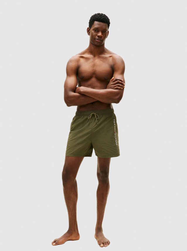 Cal��es Tommy Hilfiger Homem Medium Drawstring Zip Pocket