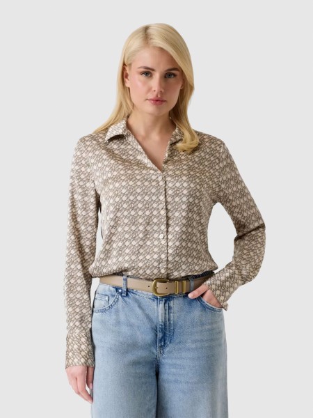 Camisa Guess Mulher Ls New Concetta Shirt Camisa Guess Mulher Ls New Concetta Shirt