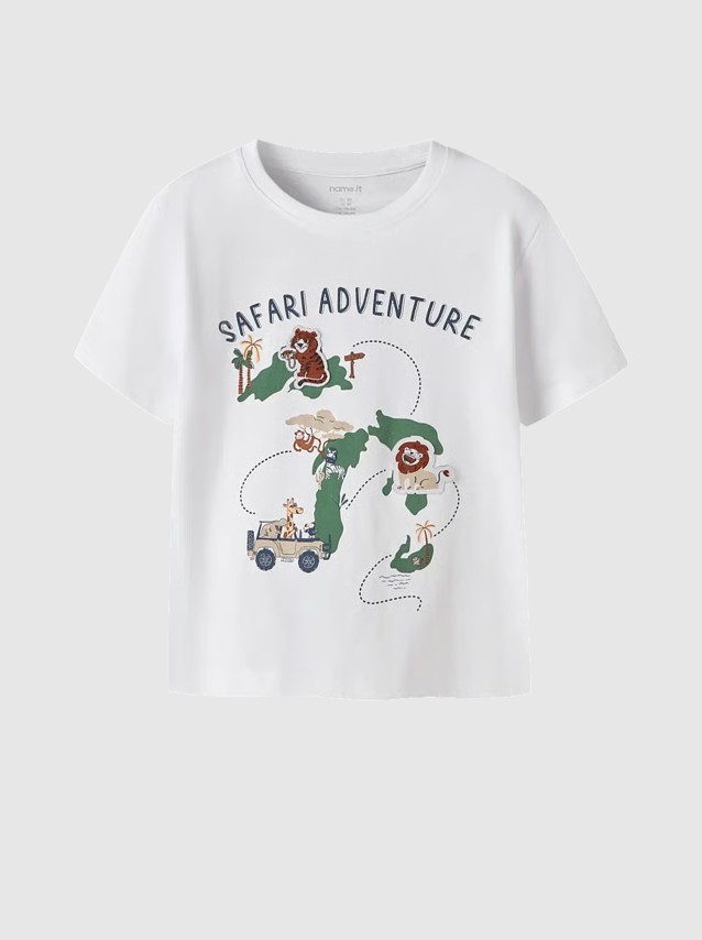 T-Shirt Name It Menino Nmmhuber Ss Nreg Top