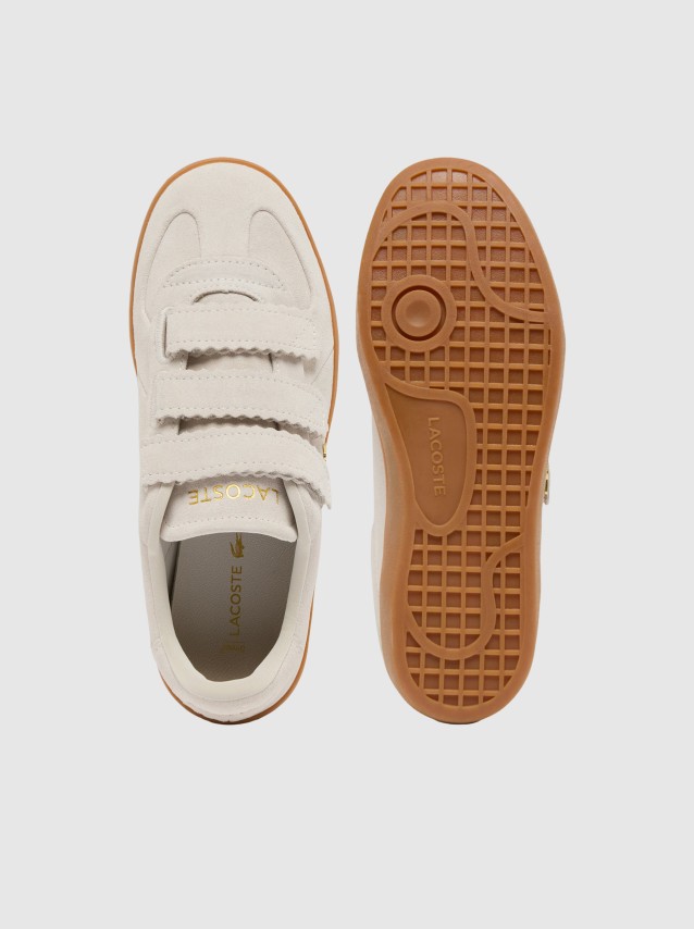 Sapatilha Lacoste Mulher Womens Baseshot Pro Strap Sneakers