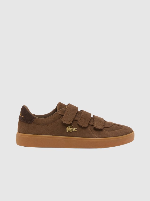 Sapatilha Lacoste Mulher Womens Baseshot Pro Strap Sneakers
