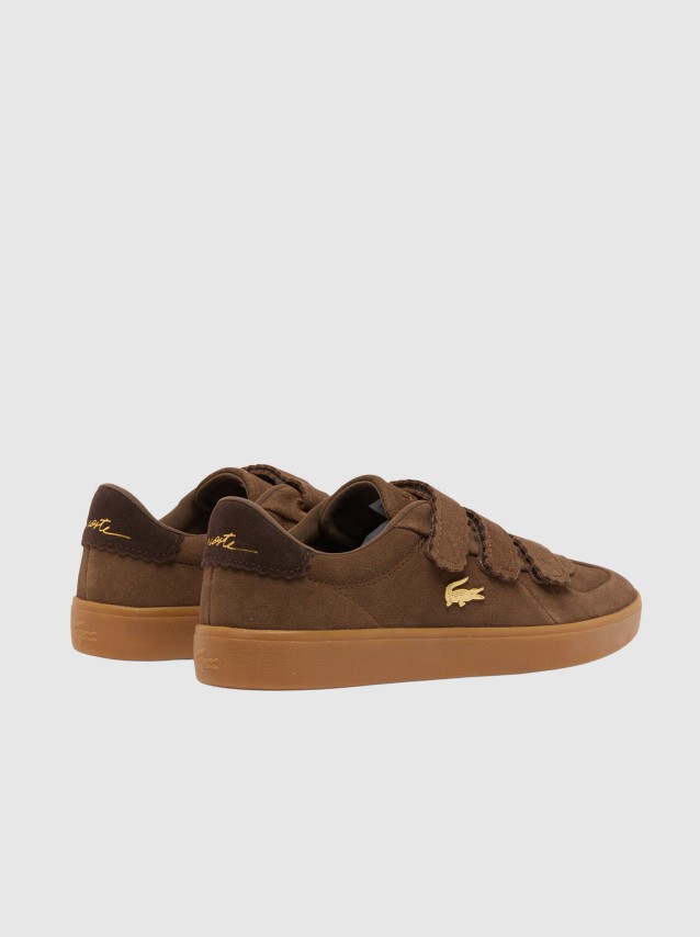Sapatilha Lacoste Mulher Womens Baseshot Pro Strap Sneakers