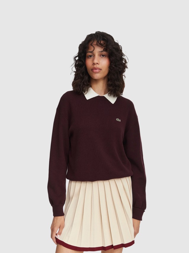 Camisola Lacoste Mulher Crewnecks