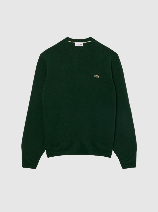 Camisola Lacoste Homem Crewnecks Sweaters Male Adult Sweater