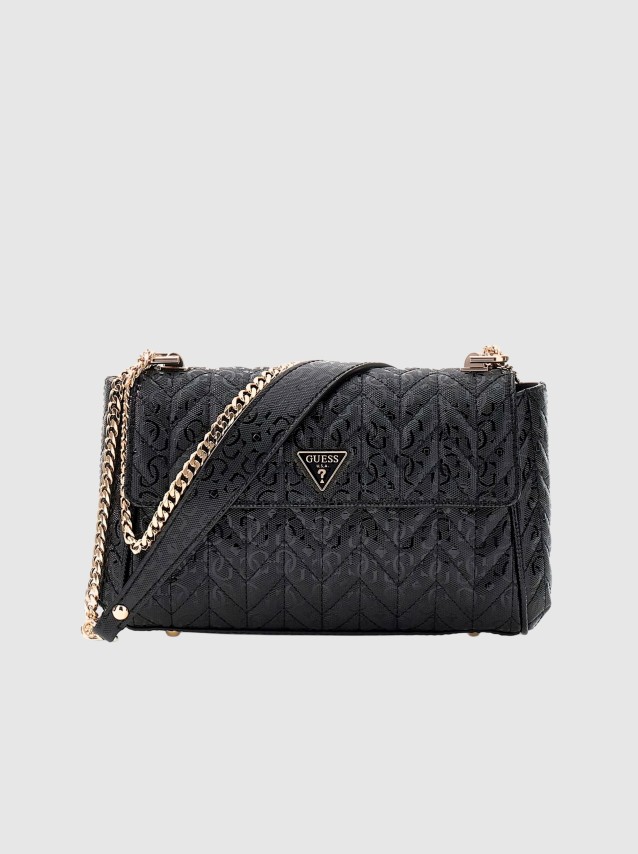 Mala Guess Mulher Stacey Convertible Xbody Flap