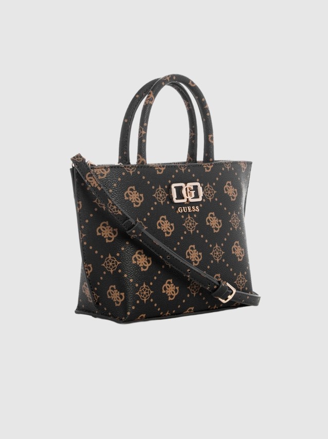 Mala Guess Mulher Emelie Logo Mini Tote