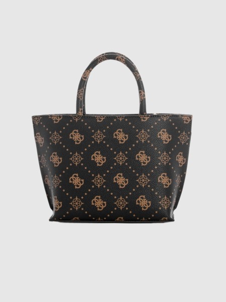 Mala Guess Mulher Emelie Logo Mini Tote Mala Guess Mulher Emelie Logo Mini Tote