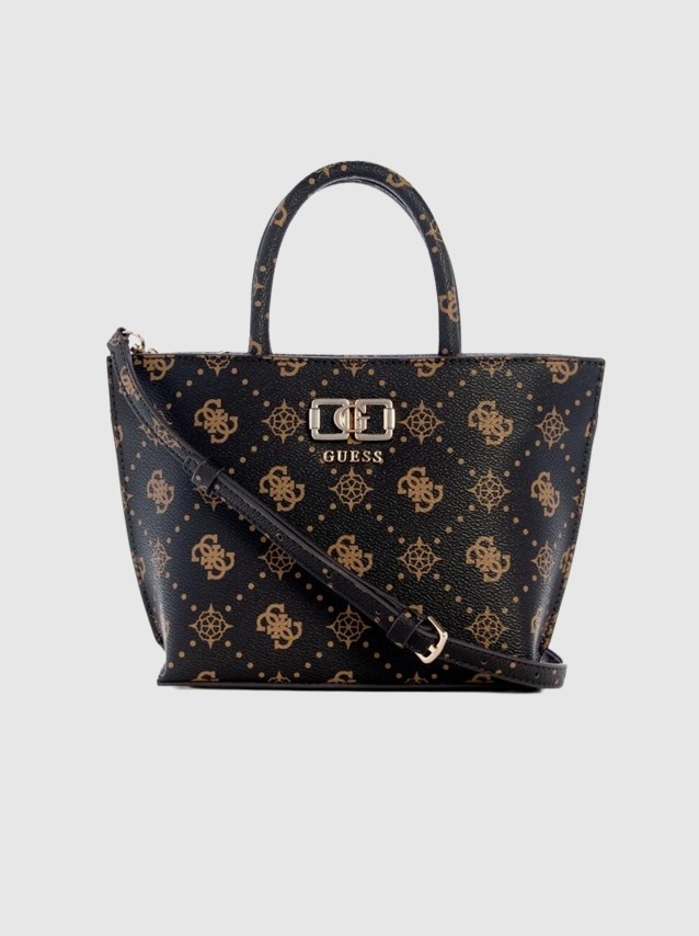 Mala Guess Mulher Emelie Logo Mini Tote