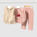 Conjunto 3 Pe�as Mayoral Menina Fato Treino Com Colete