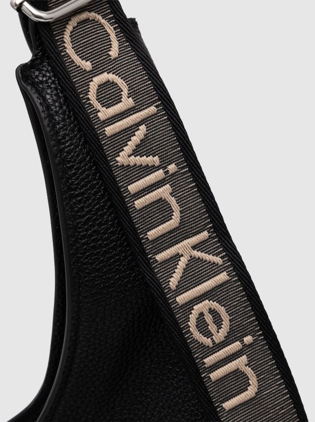 Mala Calvin Klein Mulher Webbing Adj Strap Large Shoulder