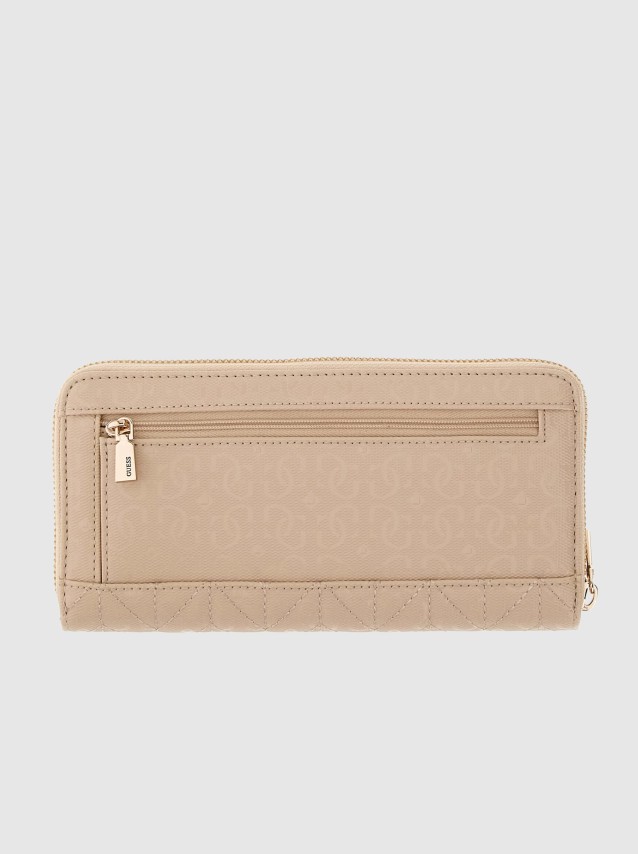 Carteira Guess Mulher Stacey Slg Large Zip Around