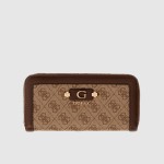Carteira Guess Mulher Lindsey Slg Large Zip Around