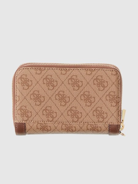Carteira Guess Mulher Lindsey Slg Med Double Zip