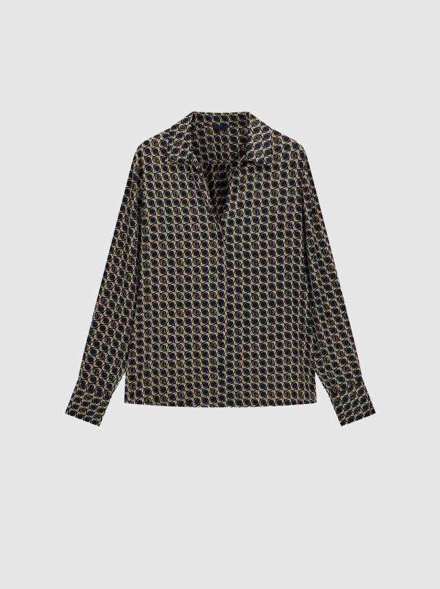 Camisa Guess Mulher Ls New Concetta Shirt