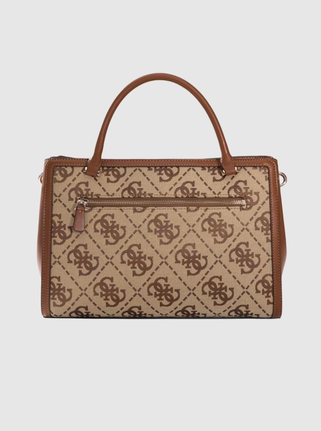 Mala Guess Mulher Audrey Logo Girlfriend Satchel