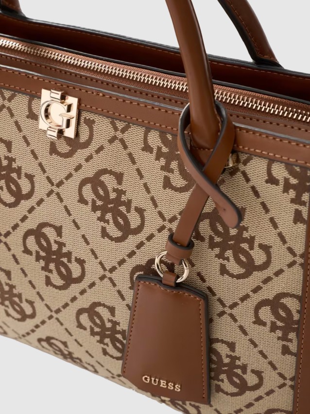 Mala Guess Mulher Audrey Logo Girlfriend Satchel
