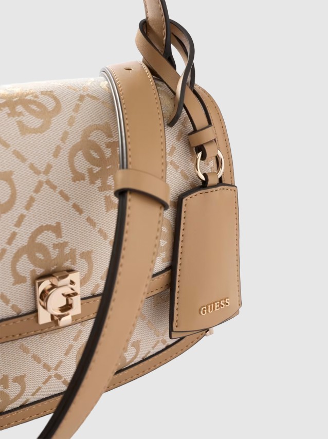Mala Guess Mulher Audrey Logo Cnvrtbl Xbdy Flap