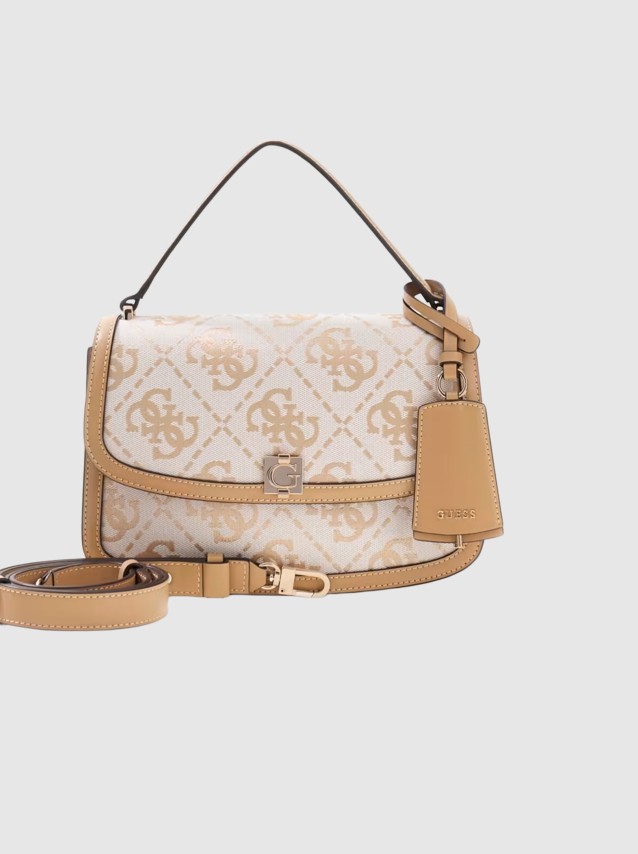 Mala Guess Mulher Audrey Logo Cnvrtbl Xbdy Flap