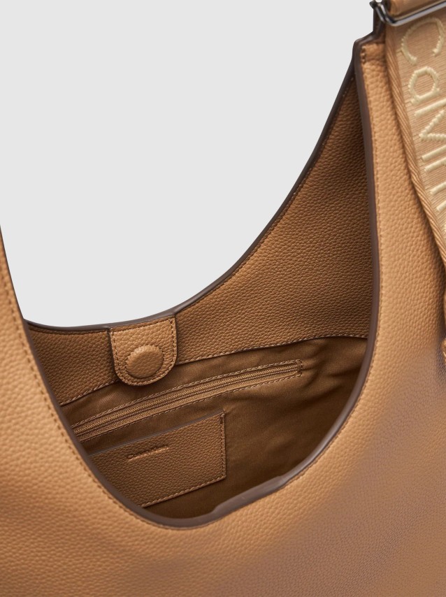 Mala Calvin Klein Mulher Webbing Adj Strap Large Shoulder