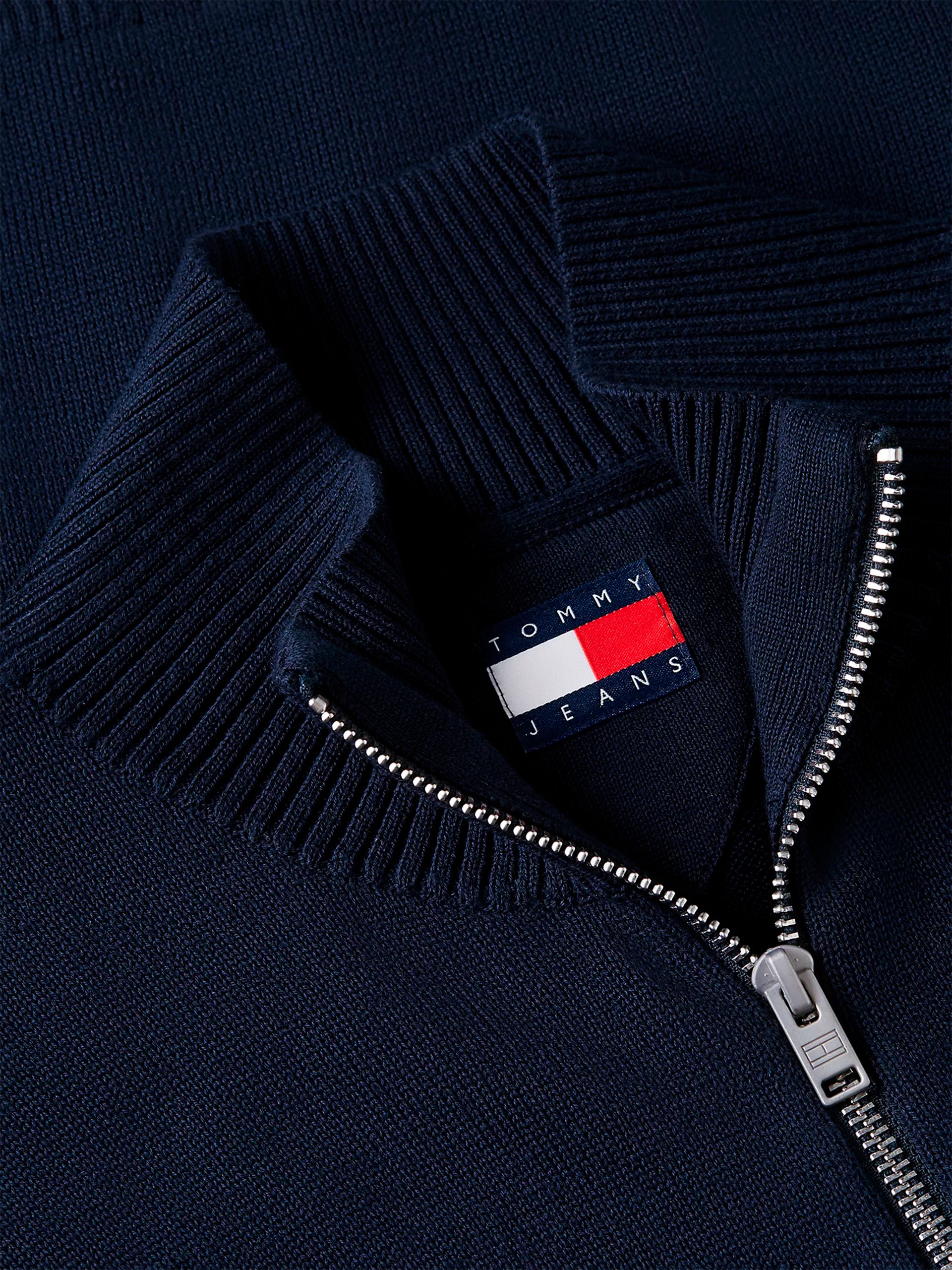 Camisola Tommy Jeans Homem Tjm Slm Ess Light ¼ Zip Swtr Ext