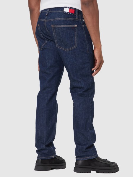 Jeans Tommy Jeans Homem Ryan Slim Str Di4156 Co