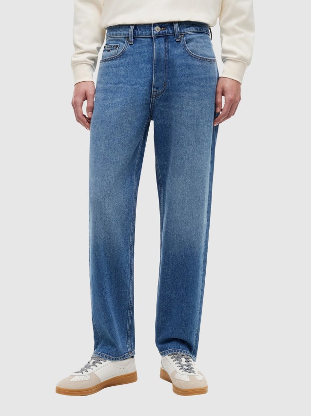Jeans Tommy Jeans Homem Sonny Rglr Tprd Bj0133 Co
