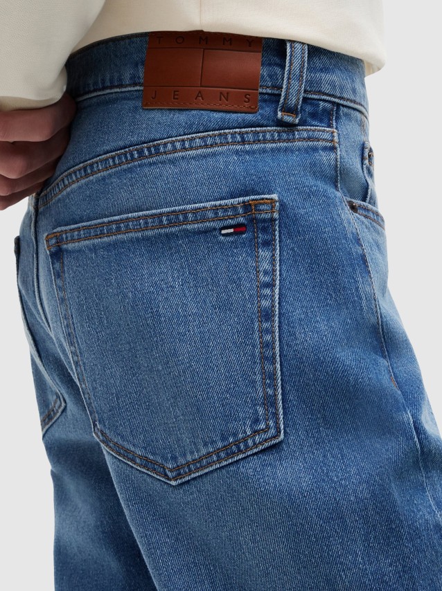 Jeans Tommy Jeans Homem Sonny Rglr Tprd Bj0133 Co