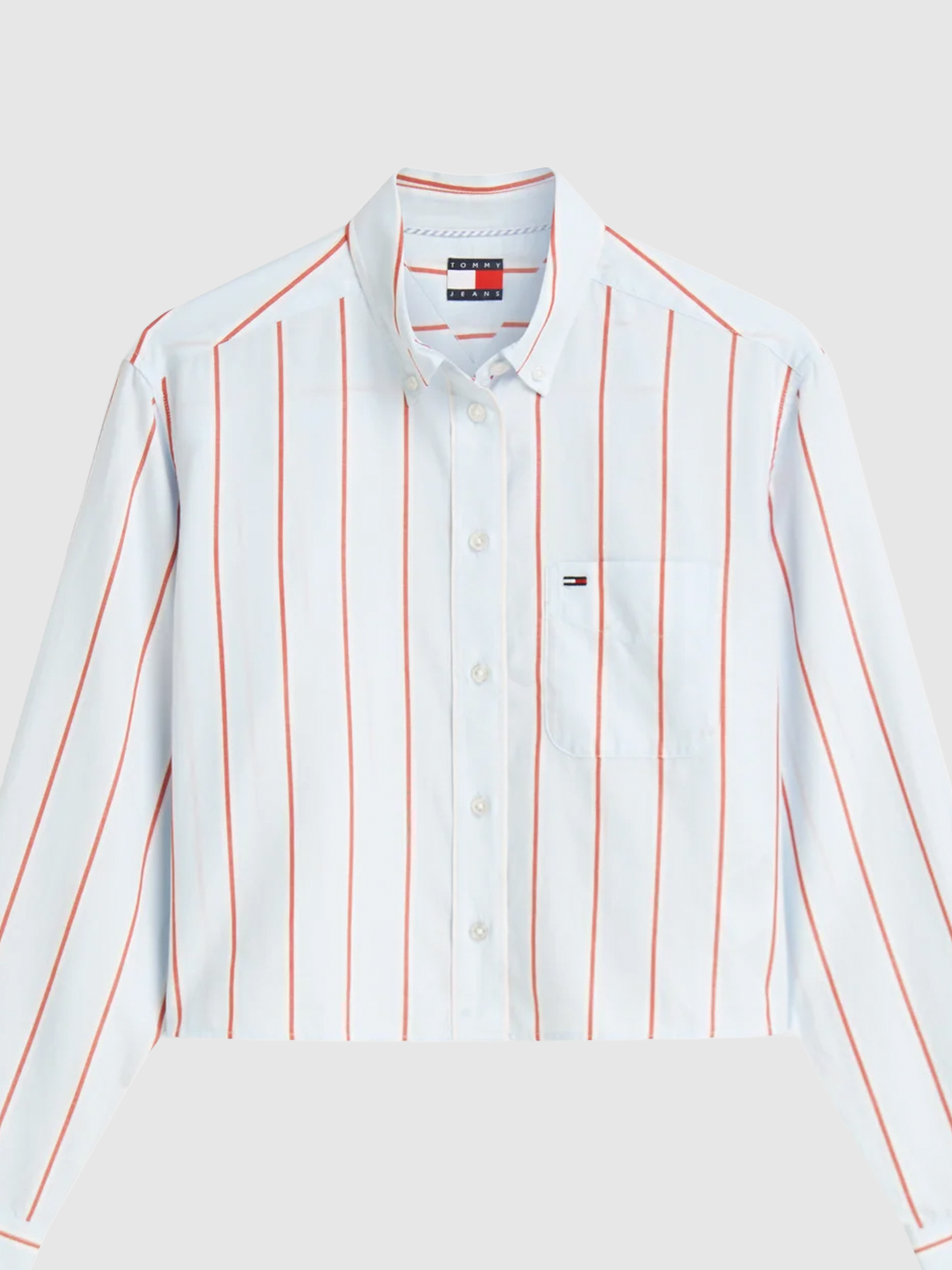 Camisa Tommy Jeans Mulher Tjw Rlx Crop Shirt