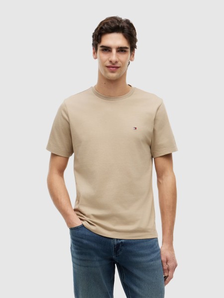 T-Shirt Tommy Hilfiger Homem Ess Seasonal Reg Fit Solid Tee
