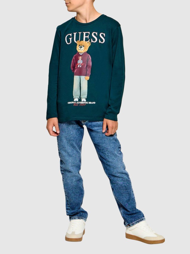 Camisola Guess Menino Ls T-Shirt