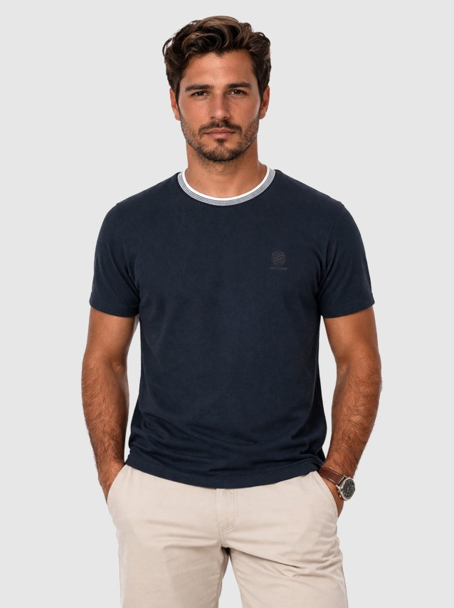 T-Shirt Polyestrer Textured Bubble Jersey / Winkley Westrags