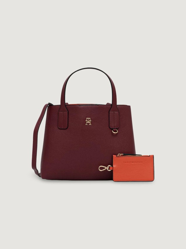 Mala Tommy Hilfiger Mulher Th Icon Mini Satchel