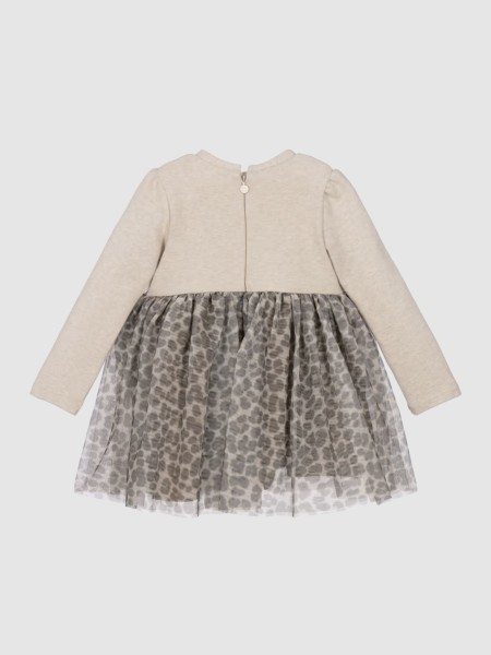 Vestido Mayoral Menina Vestido C/ Tule Vestido Mayoral Menina Vestido C/ Tule